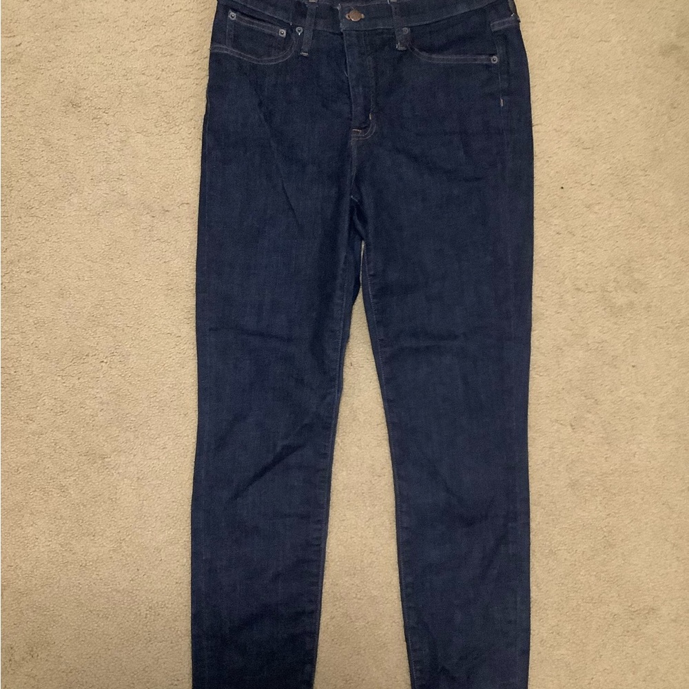 J. Crew Women's Navy Skinny Jeans